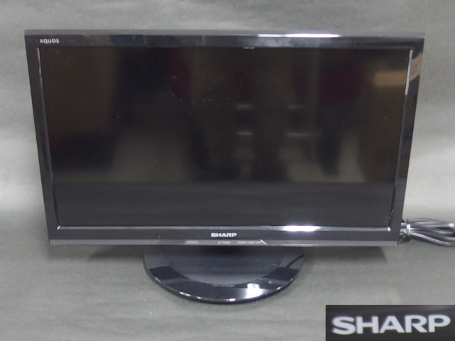 〓SHARP/シャープ〓液晶カラーテレビ/2T-C19AD/2018年製/取扱説明書付