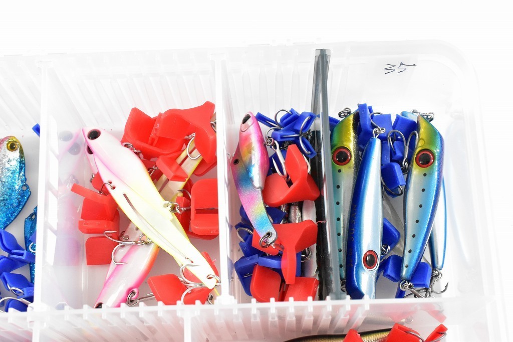 ヒラメ KULIA SETサーフルアー入門ロッド&amp;リールセット&frasl;ヒラメ シーバス SURF 大量 ルアー : なんでも 根魚 43点 ルアーセット セットの通販 サーフ用品 6個 リアルフィッシングカウンシル