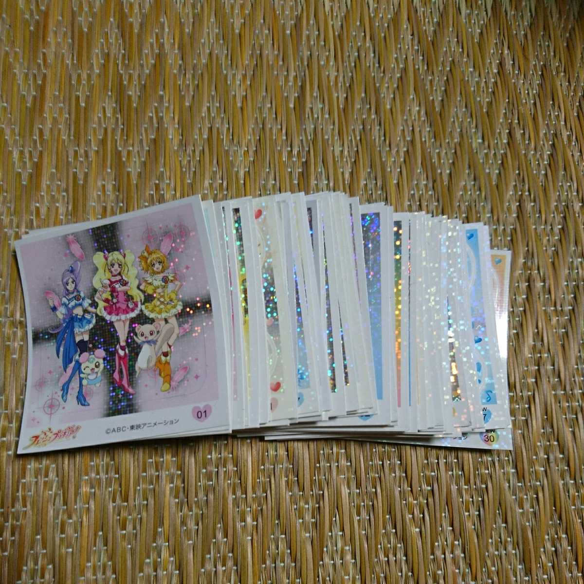 丸美屋 プリキュアおまけシールフレッシュプリキュア後半 キミと