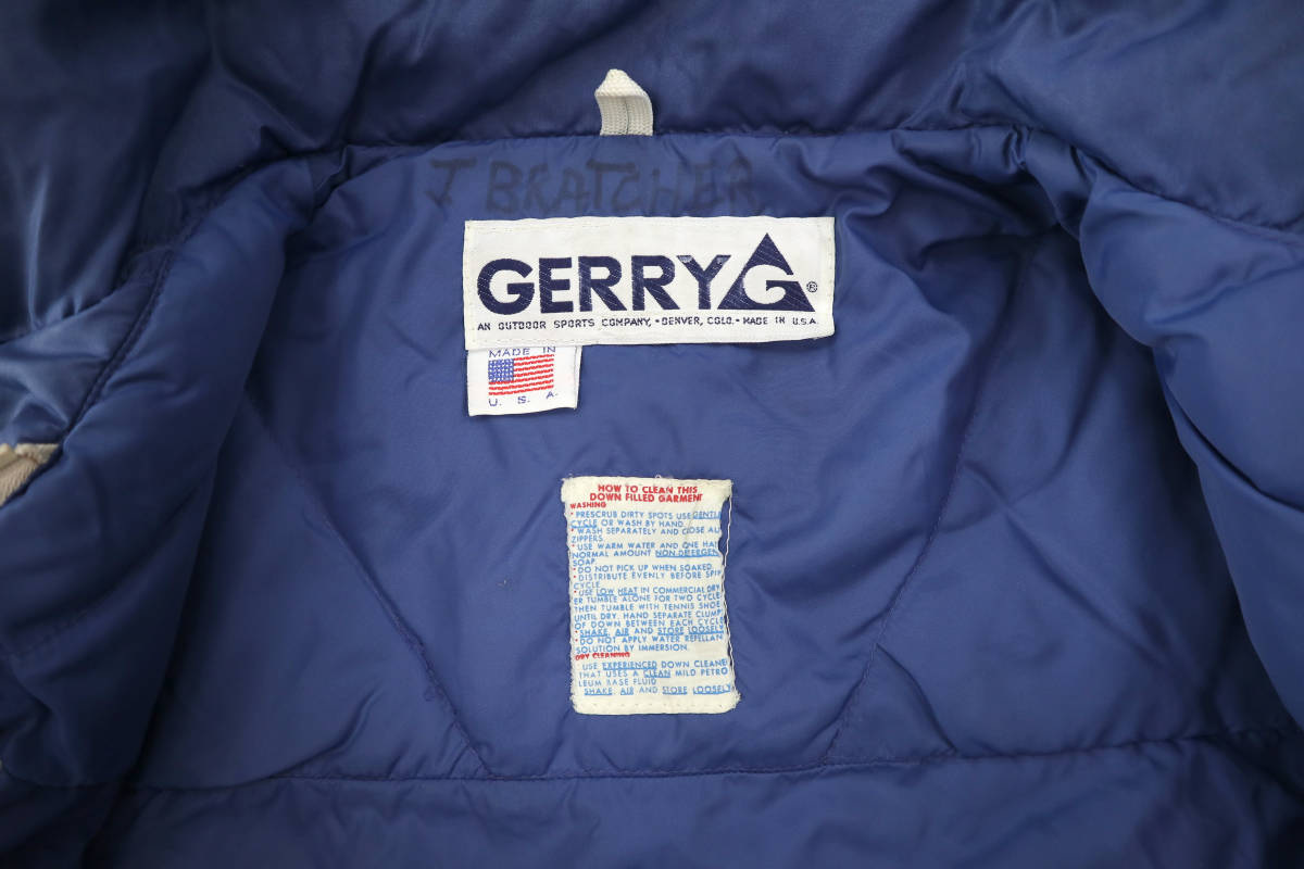 希少 ビンテージ 80s gerry ロングスロープ ダッフル コート usa製 