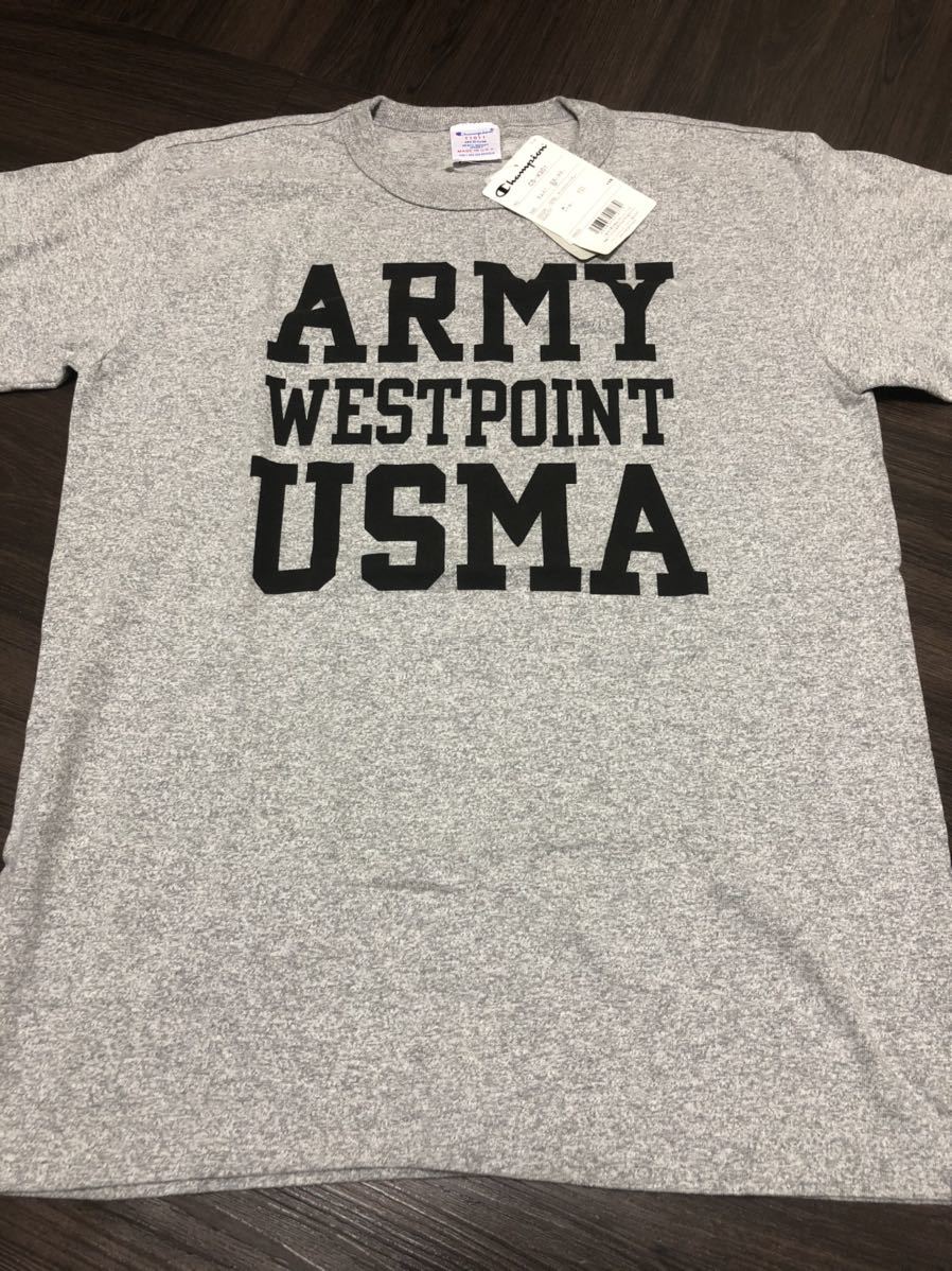 Army Champion Point West CHAMPION Tシャツ T1011 USMA USA製 WEST 