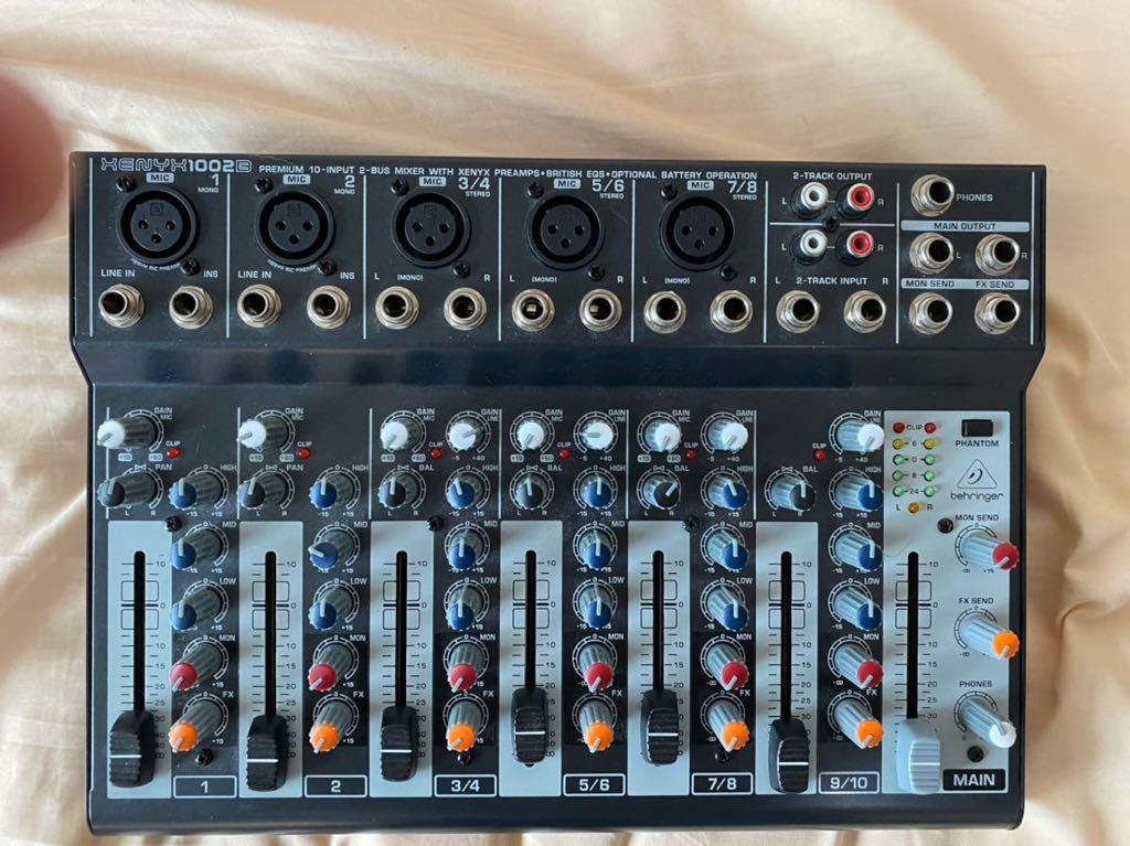 オンライン 激安 通販 BEHRINGER アナログミキサー XENYX 1002B