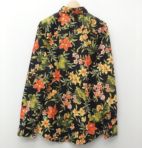 メンズ American Eagle アメリカンイーグル 花柄シャツ L ブラック 黒 総柄 フラワー ハワイアン アロハ ボタンダウン 長袖シャツ 売買されたオークション情報 Yahooの商品情報をアーカイブ公開 オークファン Aucfan Com