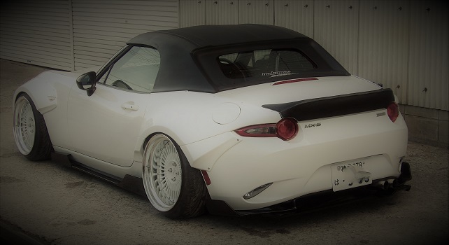 ロードスター ND RALLYBACKER M'sマツダ MX-5 ダックテール（パーツ