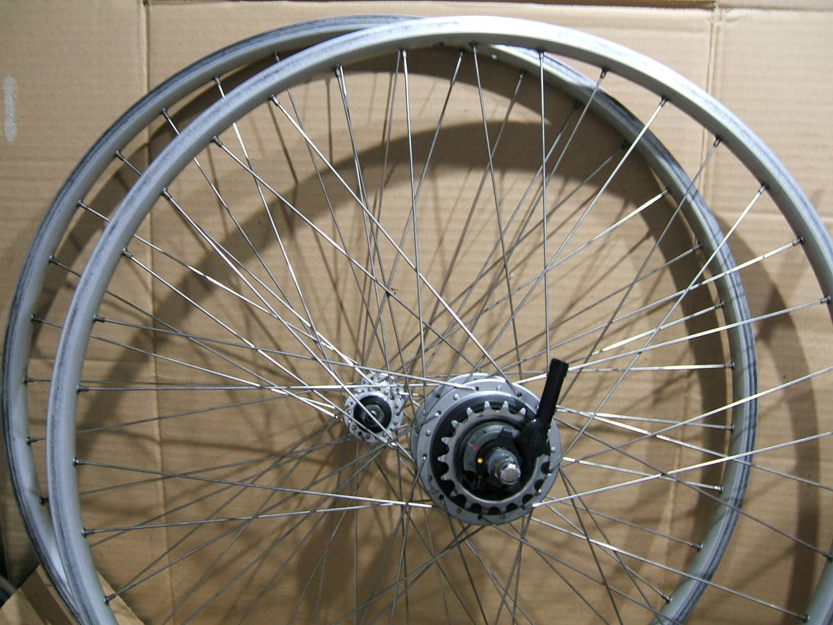 【安い，2026】 ７００Ｃ前後ホイール 内装８速 SHIMANO SG-8R31 003(26インチ、650C)｜売買されたオークション情報、yahooの商品情報をアーカイブ公開 - オークファン ホイール（完組、手組）
