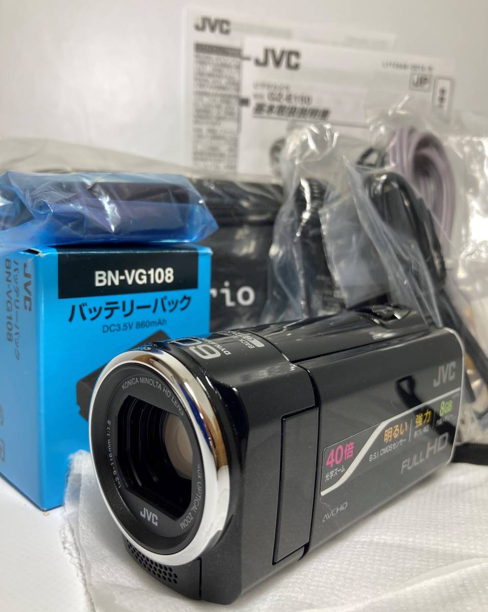 JVC Everio GZ-E150-B ブラック 付属品完備 極上美品》 ビデオカメラ