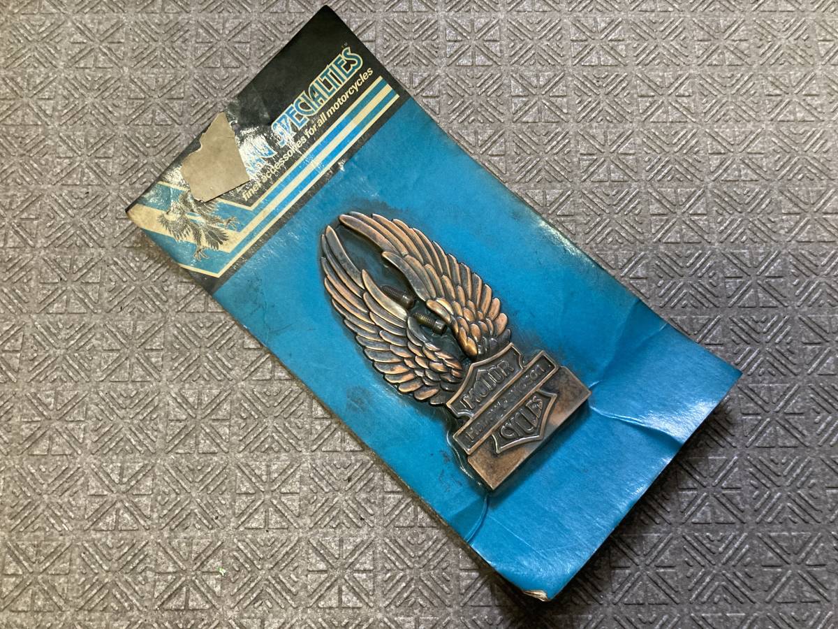 NOS 70年代 Winged Bar & Shieldデカール ビンテージ NOS 70年代