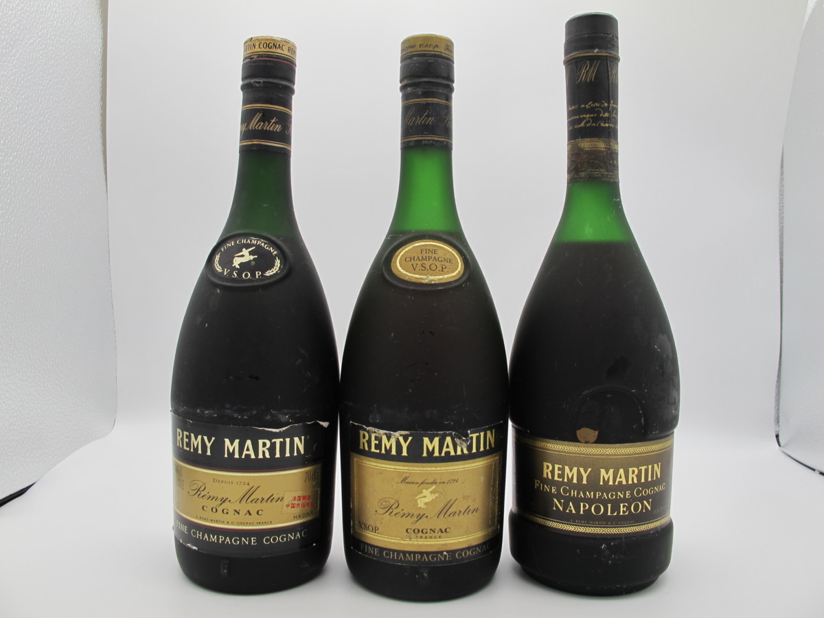  REMY MARTIN レミーマルタン VSOP 700ml 40% ナポレオン 700ml 40％ 3本セット(レミーマルタン)｜売買されたオークション情報、yahooの商品情報をアーカイブ公開 - オークファン コニャック