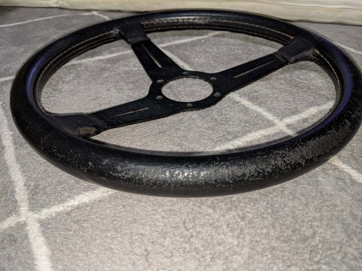 得価，定番 NARDI ナルディ レザー ステアリング D35 35cm 350mm 35φ