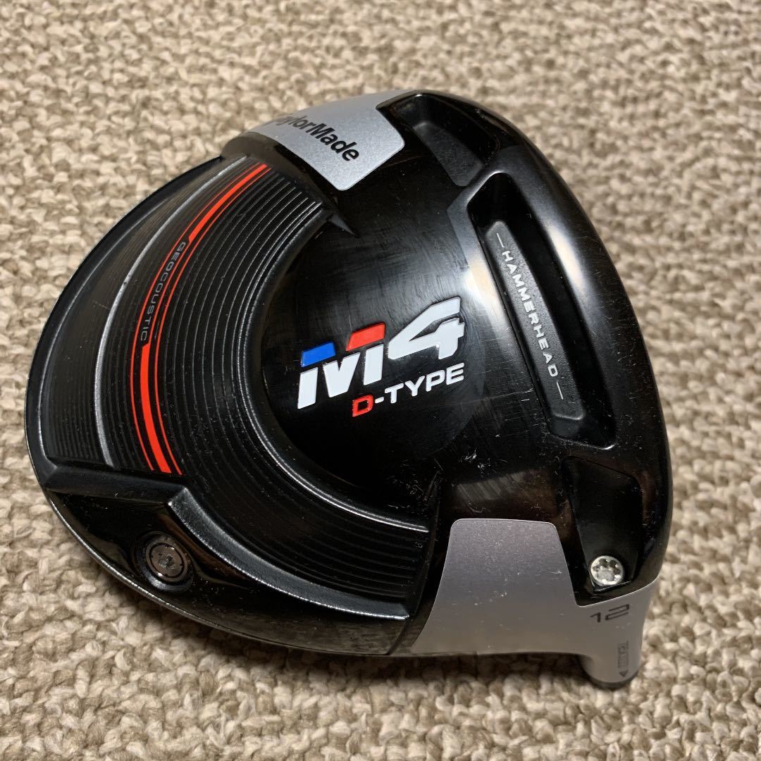  テーラーメイド M4 Dタイプドライバーヘッドのみ 12&deg;(ヘッド)｜売買されたオークション情報、yahooの商品情報をアーカイブ公開 - オークファン 部品