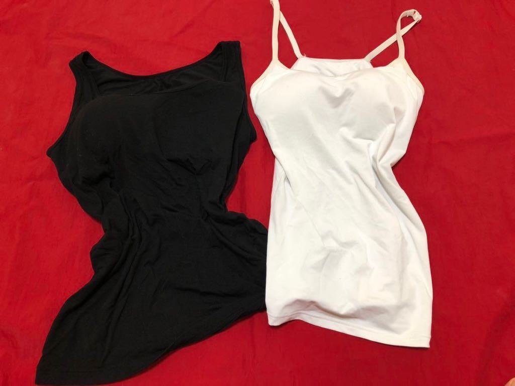 ユニクロ しまむら ブラトップ 2枚まとめ売り L Lサイズ 売買されたオークション情報 Yahooの商品情報をアーカイブ公開 オークファン Aucfan Com