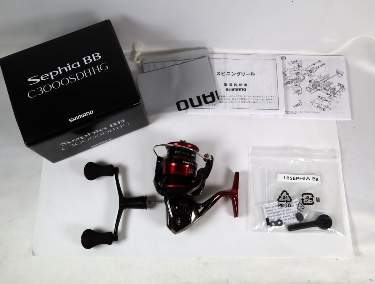 数量限定，SALE SHIMANO シマノ Sephia BB C3000SDHHG セフィアBB エギング リール(シマノ)｜売買されたオークション情報、yahooの商品情報をアーカイブ公開 - オークファン シマノ