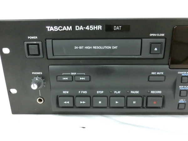 TASCAM　高級プロ業務用ハイレゾDATデッキ　DA-45HR　EX200 TASCAM 高級プロ業務用ハイレゾDATデッキ DA-45HR EX200