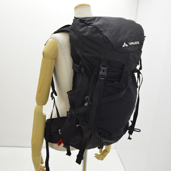 0 Brenta VAUDE : | ブラック ワンサイズ ファッション Vaude Backpack black in l BRENTA バックパック バック