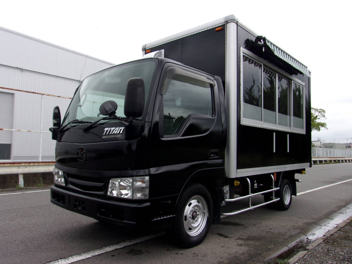 タイタンダッシュ キッチンカー マツダ 移動販売車 くるま☆市場☆移動 