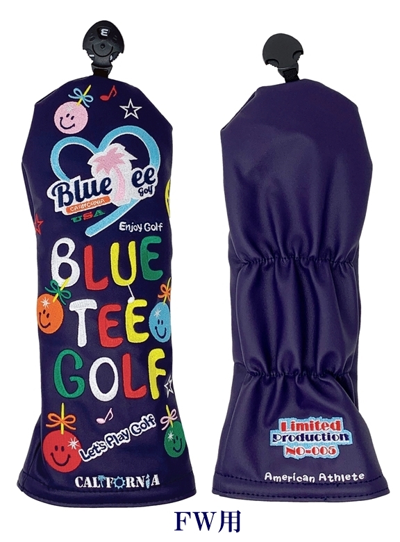 ◎【FW・ネイビー】ブルーティーゴルフ 【限定生産品：ラブ-Blue Tee