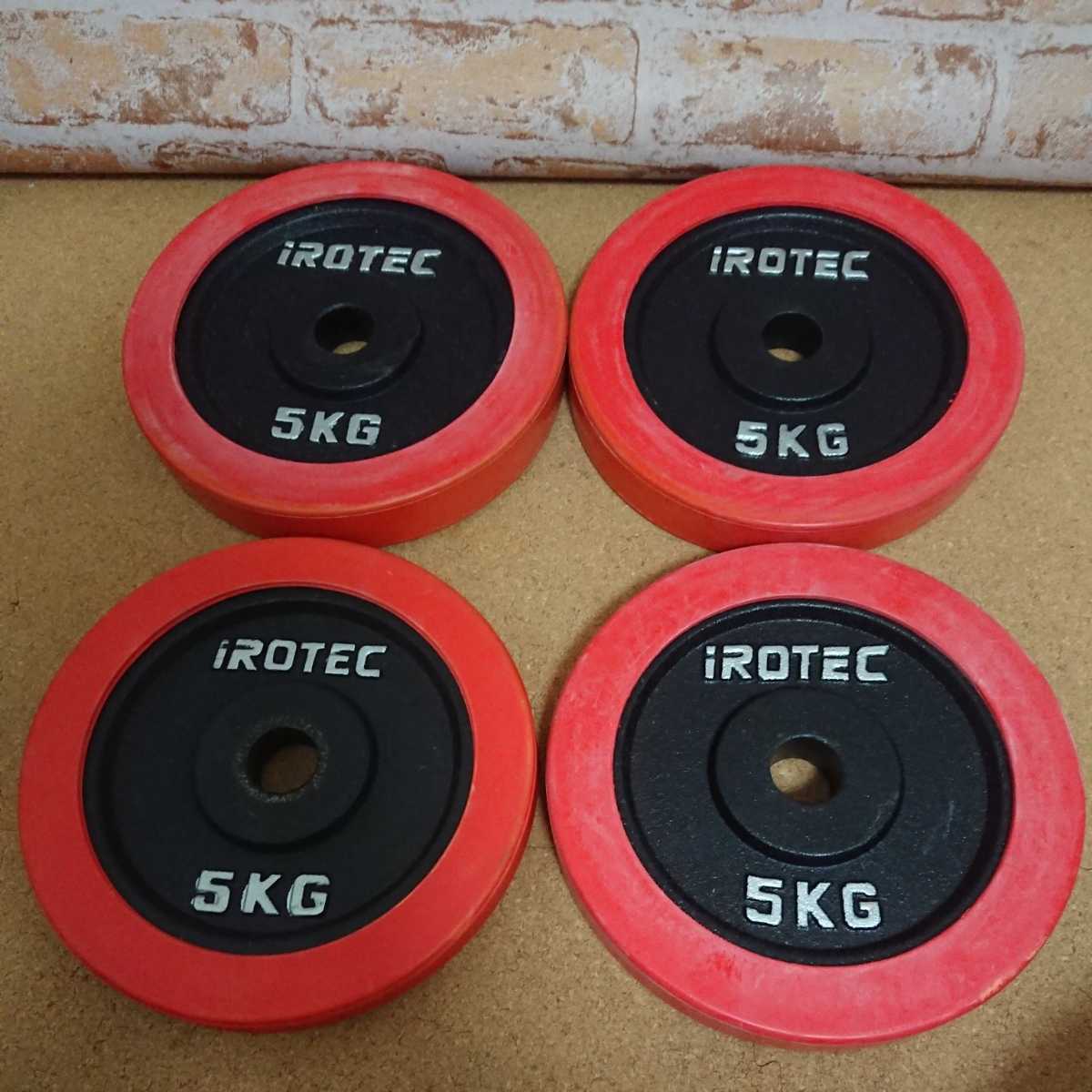 限定SALE，格安 iROTEC アイロテック ダンベルプレート 5kg 4枚 合計20kg ラバー付き 穴径28mm 2(バーベル、ダンベル)｜売買されたオークション情報、yahooの商品情報をアーカイブ公開 - オークファン バーベル、ダンベル