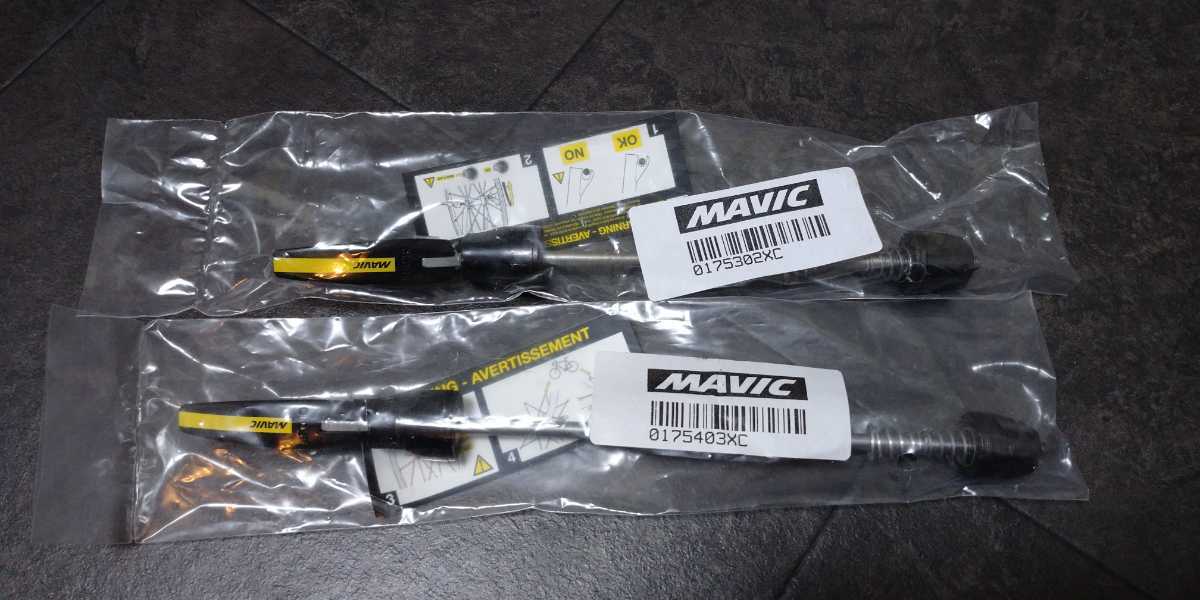 【本物保証，豊富な】 MAVIC マビック クイック リリース 前後セット クイックリリース F100mm/R130mm ロード用(その他)｜売買されたオークション情報、yahooの商品情報をアーカイブ公開 - オークファン その他