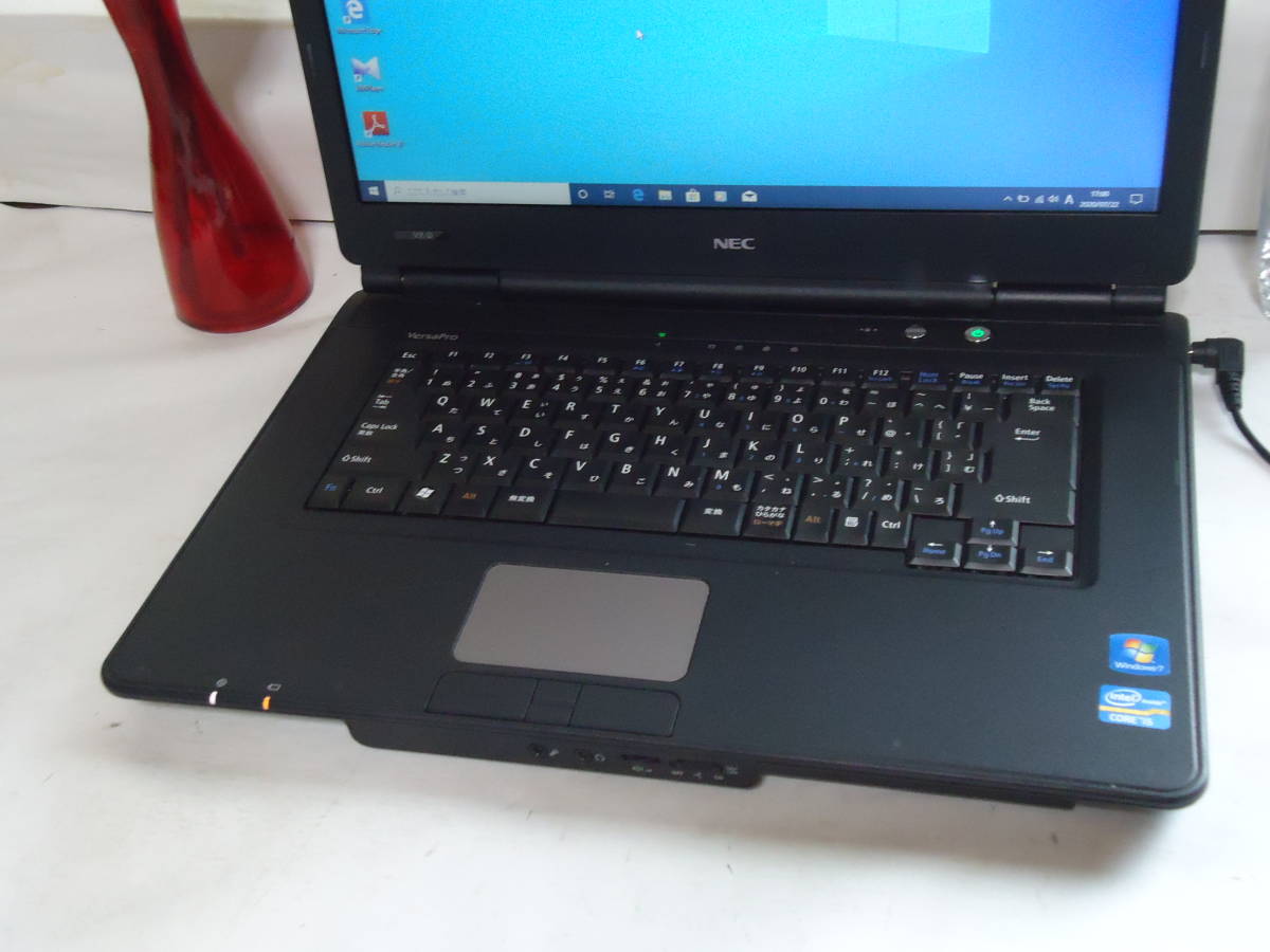 高速Core i5-2430M 最新Windows 10 NEC VX-D メモリ 4G/320GB 