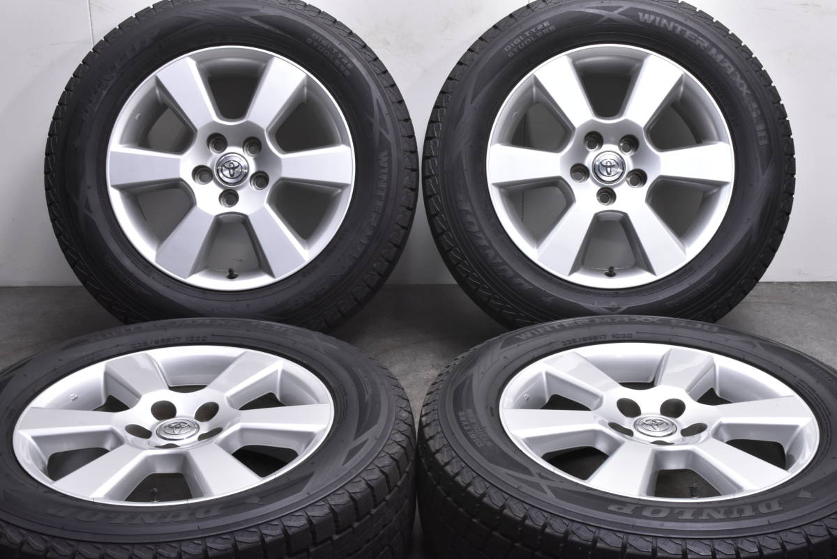 ハリアー 純正 0 PCD114.3 トヨタ 6.5J +35 17in 1 トヨタ純正 中古 