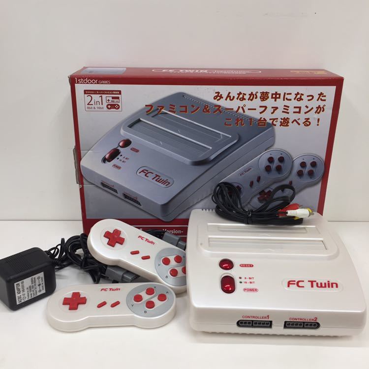 スーパーファミコン ファミコン 両対応互換機 本体 FC TWIN Japan