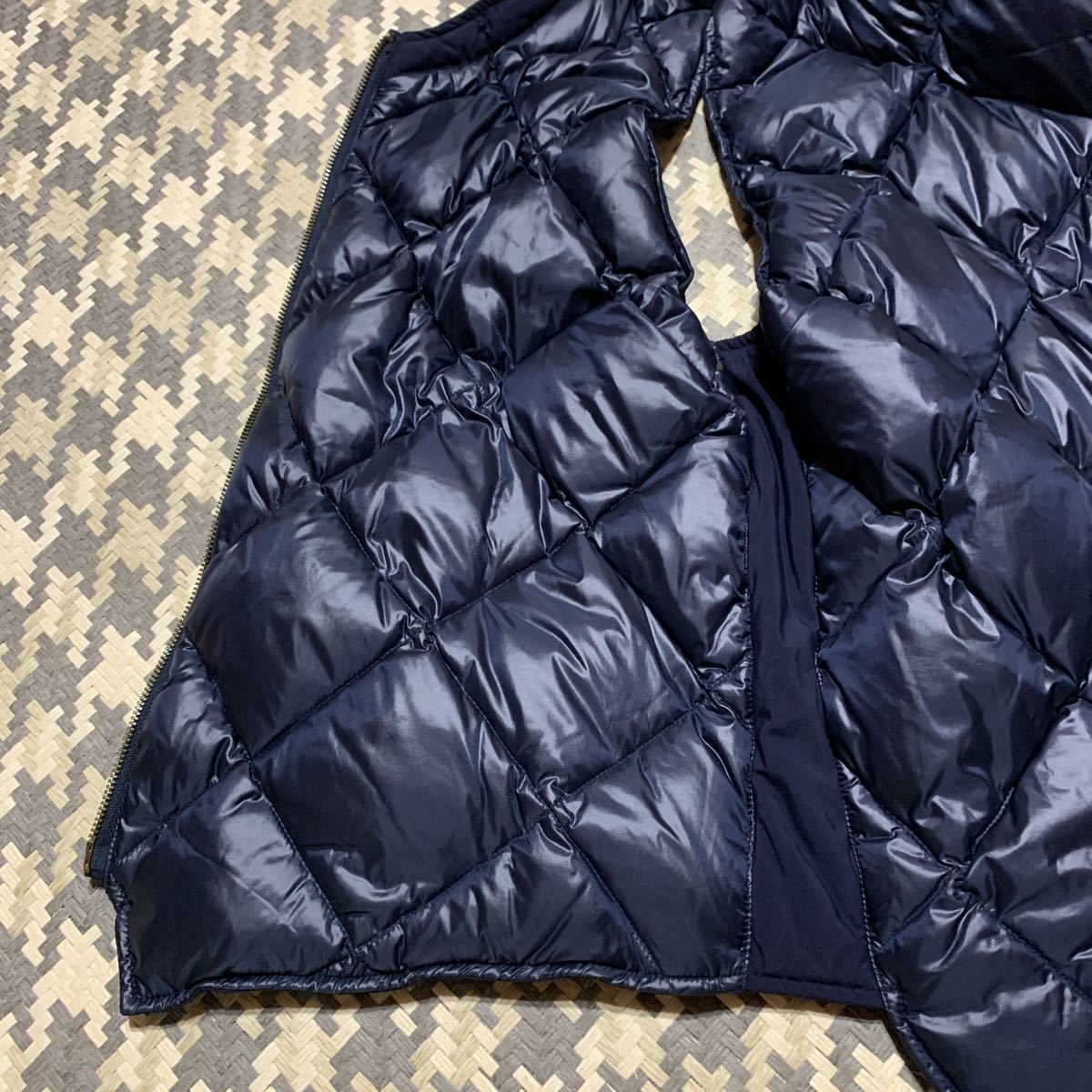 ビームスプラスBEAMS＋PLUSダウンベスト DOWN VEST コーデュラナイロン