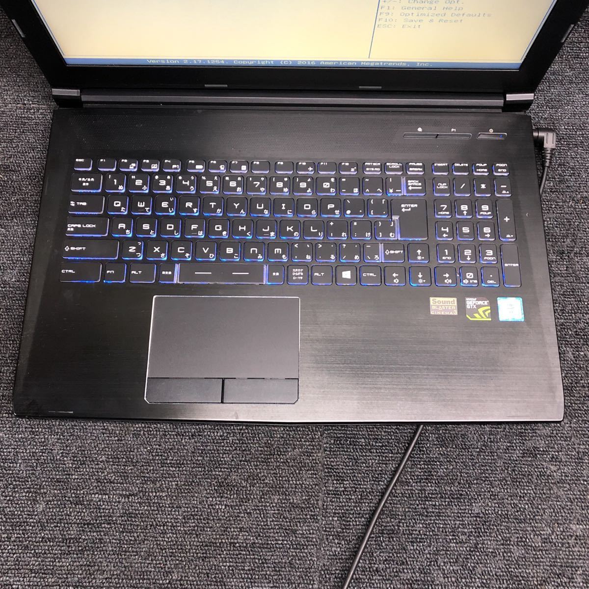 公式通販 ゲーミングノートPC GALLERIA17インチゲーミングノートPC 