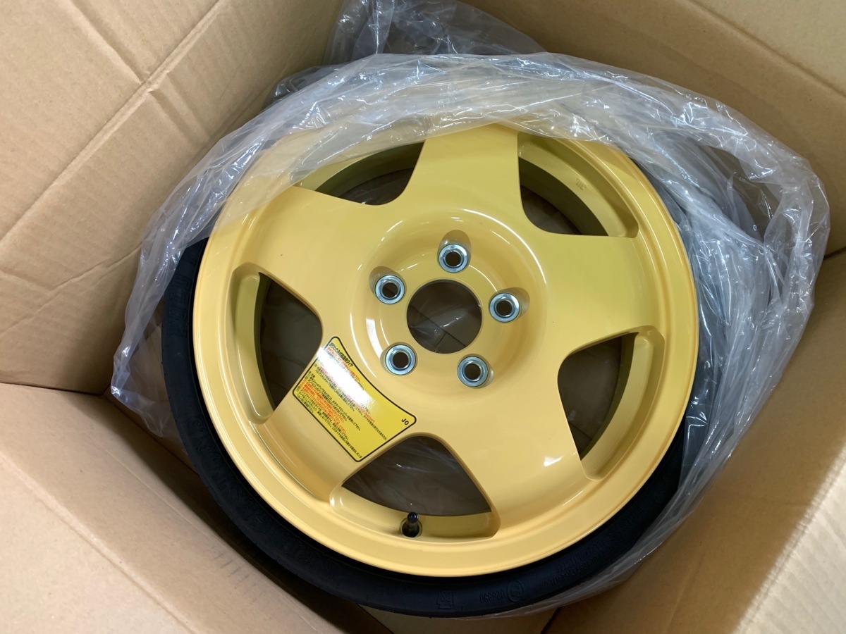 ホンダ NSX （NA1 NA2) 用 純正 【スペアタイヤ＆ホイールセット】 1
