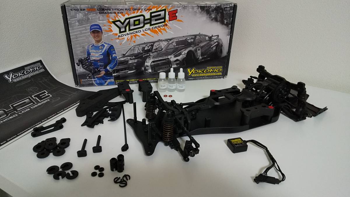 ヨコモYD-2EジャイロYG-302付き ヨコモ RWD YD-2 RCドリフトカー専用