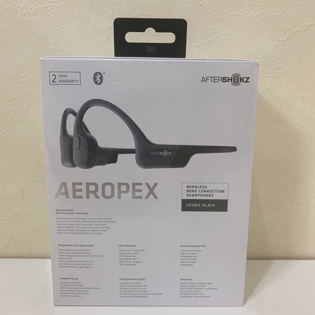 新品 未開封 AFTERSHOKZ AEROPEX 骨伝導イヤホン ワイヤレス