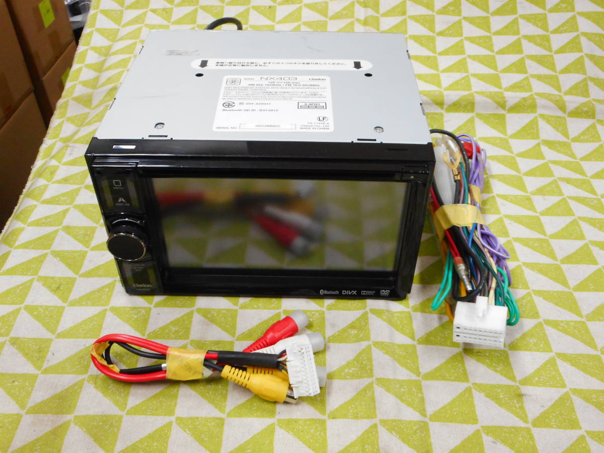 NX403 2026年最新Yahoo!オークション -クラリオン nxの中古品 ナビ 