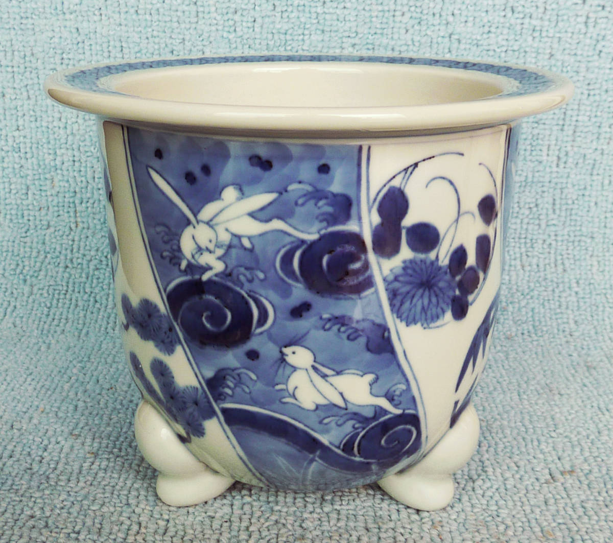 小山末廣造 備前焼 Yahoo - 沓茶碗 抹茶碗 茶道具 共箱(228Ec) 道具