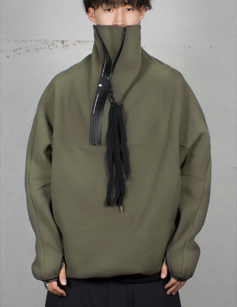 最新作 20AW 定価38500円 NILoS 二ルズ フリースプルオーバー 3 L 