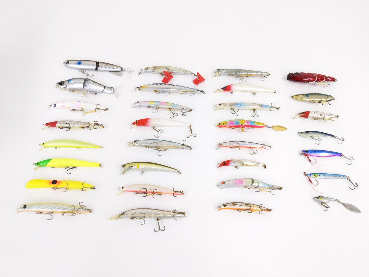 【100%新品，人気】 デュオ タイドミノースリム ザウルス シャロートップス アムズデザイン アイマ サスケSF120 他 ルアー 計31個(ミノー)｜売買されたオークション情報、yahooの商品情報をアーカイブ公開 - オー 海水