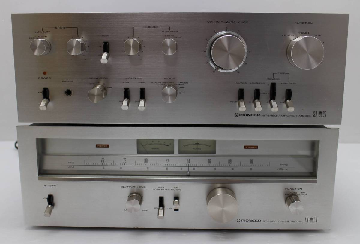 オーディオ機器 PIONEER ◇ パイオニア プリメインアンプ SA-8800II
