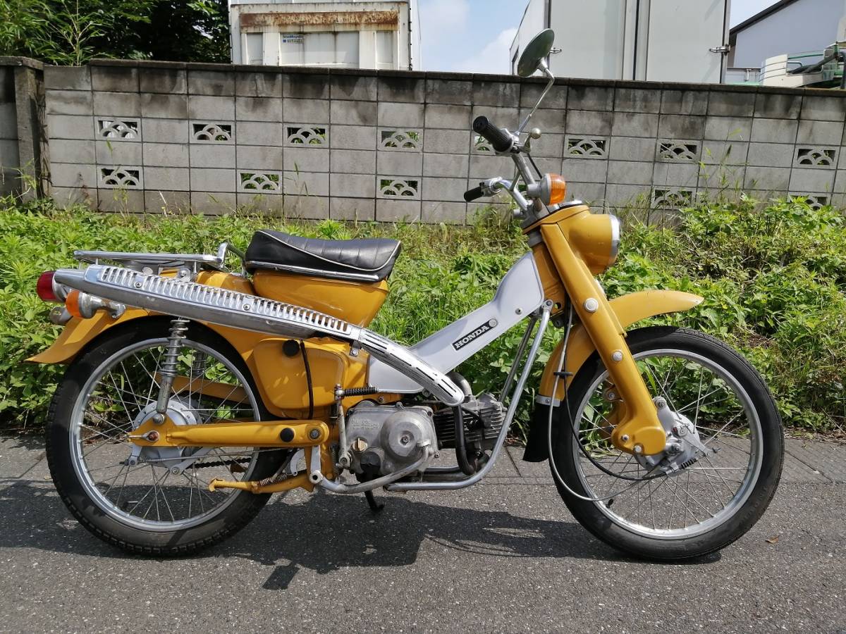ホンダ ハンターカブ CT50 エンジン 綺麗な車体 旧車 昭和 レトロ