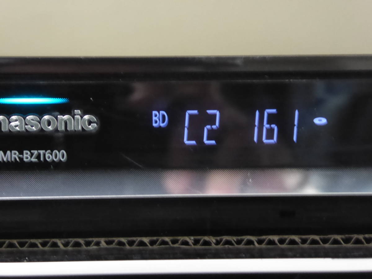 ☆【500GB → 2TB HDD 換装済 】Panasonic DIGA DMR-BZT600 動作品 ☆