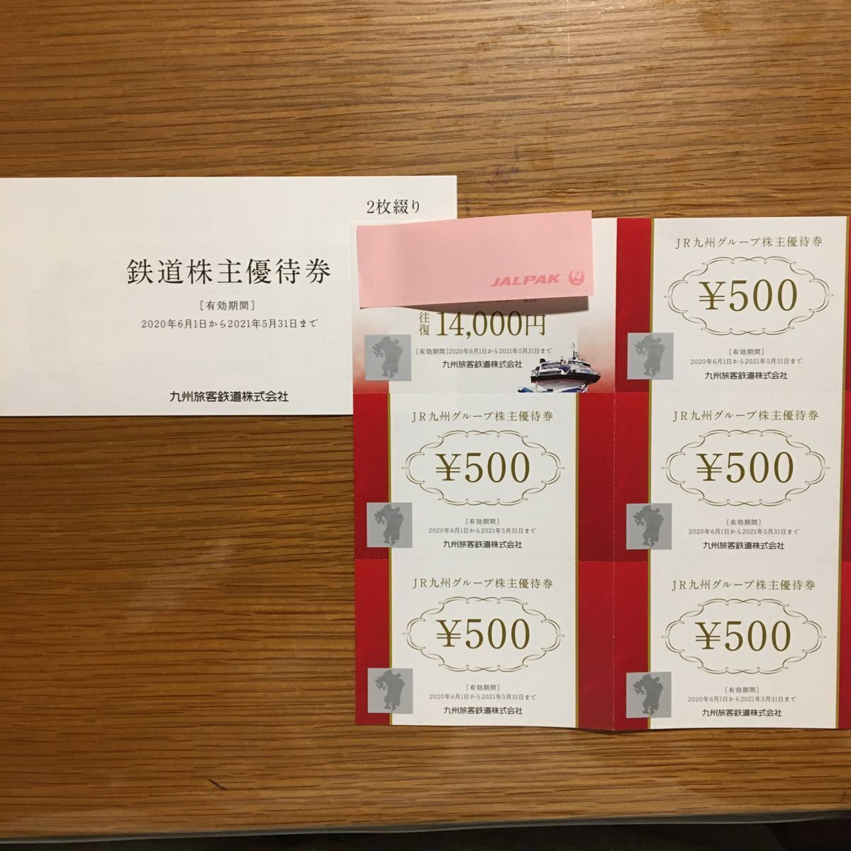 JR九州　株主優待 2枚と他_1