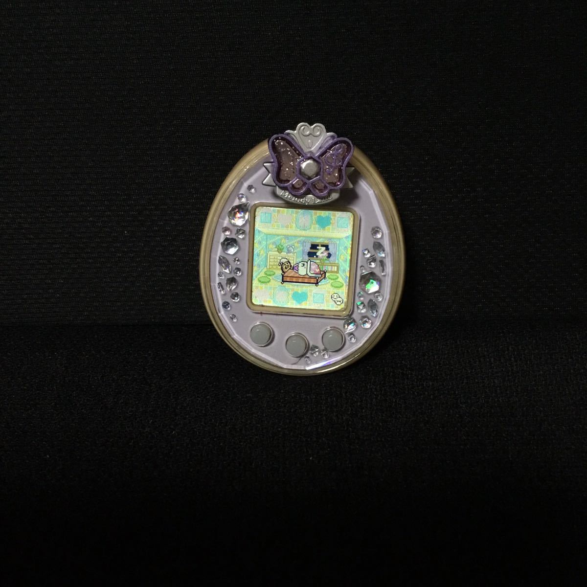 大得価，人気SALE たまごっちピース パープル デコピアス たまごっち 
