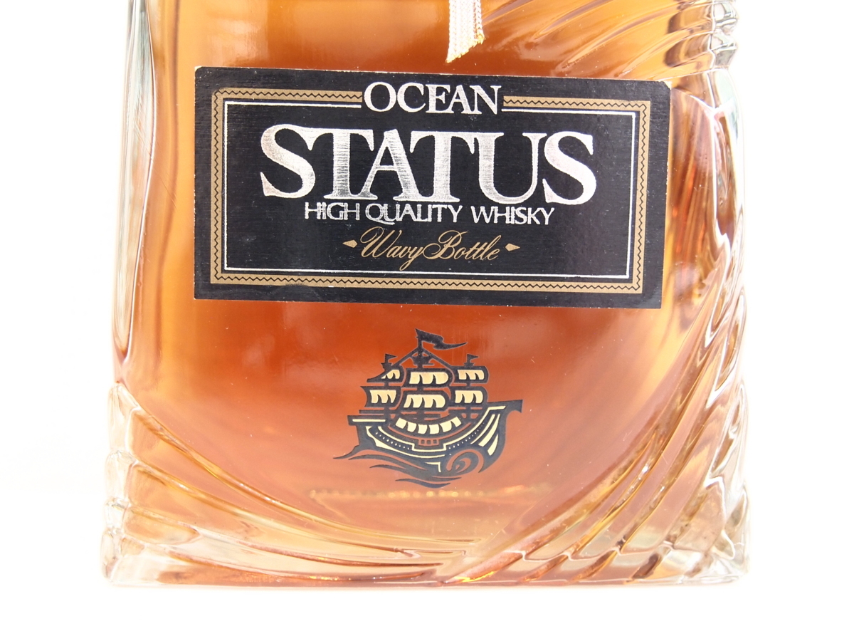 OCEAN WHISKY STATUS オーシャン ウイスキー OCEAN STATUS 三楽 