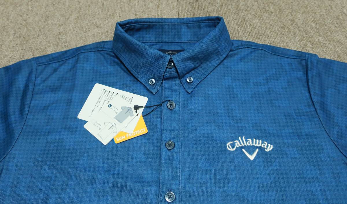送料無料，100%新品 送料198円可能 M / Callaway キャロウェイ UPF30+ QUICK-DRY 半袖ポロシャツ(キャロウェイ)｜売買されたオークション情報、yahooの商品情報をアーカイブ公開 - オークファン シャツ