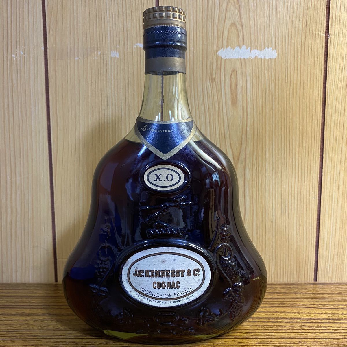 古酒】Ja's Hennessy ヘネシー エクストラ EXTRA グリーン 食品、飲料