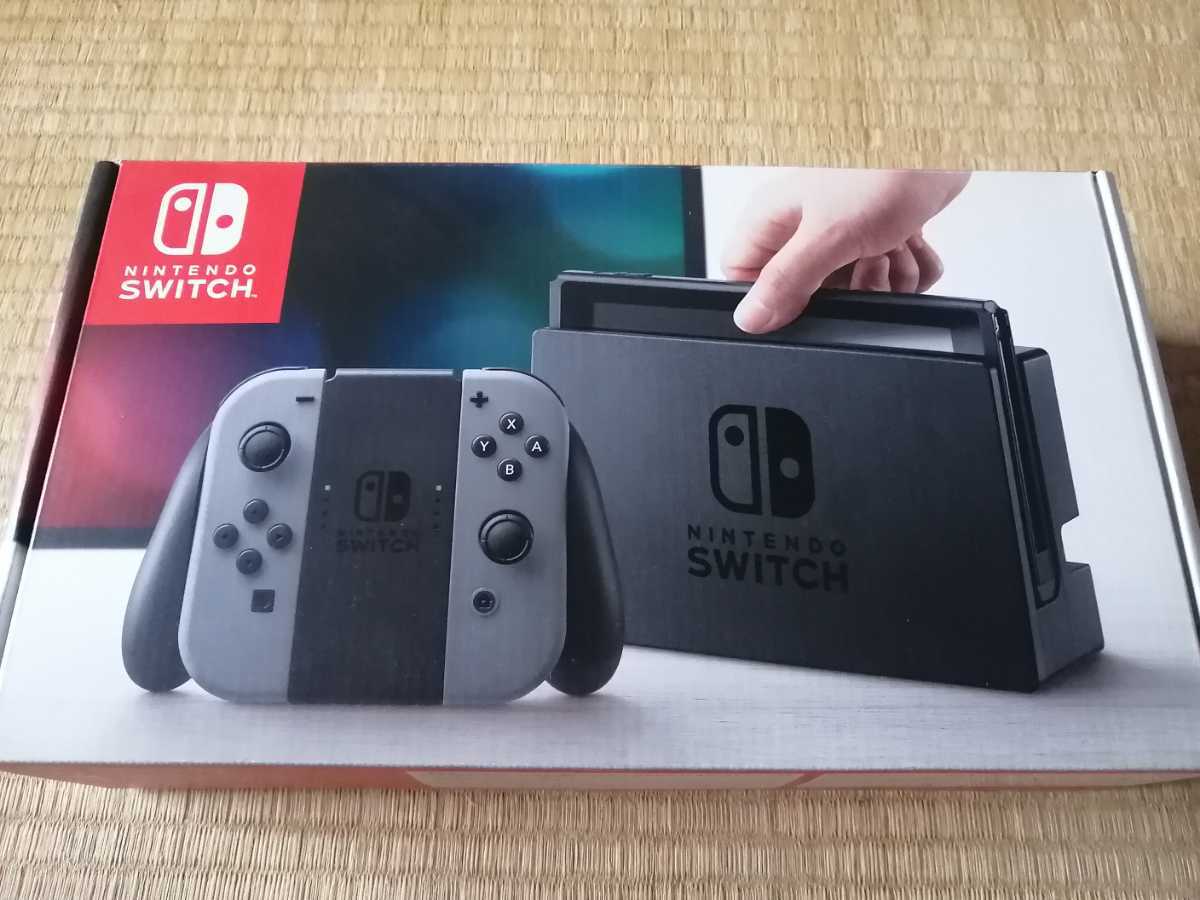 Switch Nintendo 本体 任天堂 グレー ニンテンドースイッチ スイッチ 