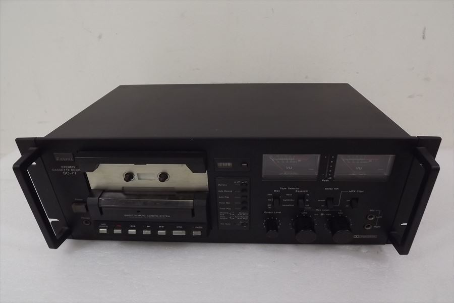 サンスイ　SANSUI カセットデッキ SC-3 サンスイ SANSUI カセットデッキ SC-3 ▽ SANSUI サンスイ SC-3