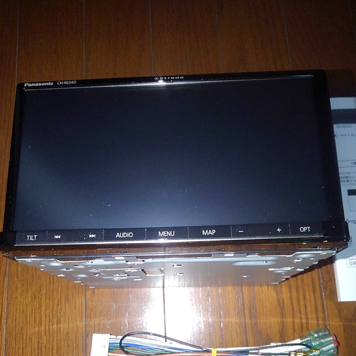 CN-RE04D パナソニック Panasonic ストラーダ メモリーナビ 地図データ