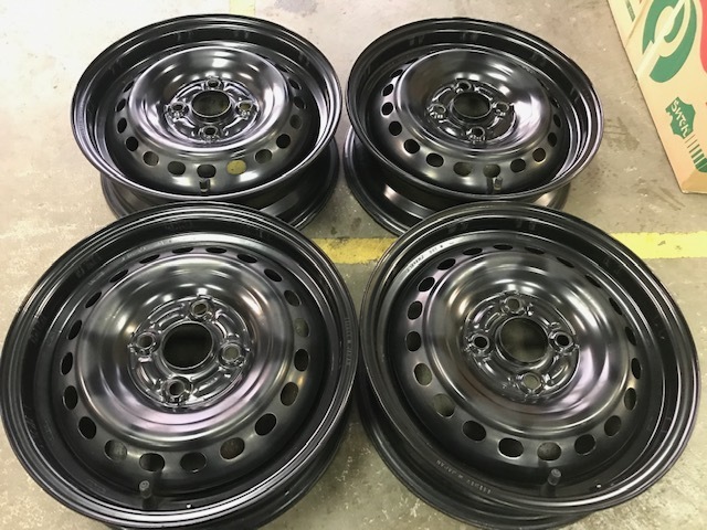 ◇冬タイヤ用におススメ！ホンダ純正スチール 14x4.5J 100/4H +40 N