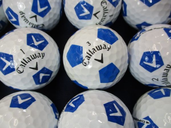 本物保証，2026 2800 特A級 キャロウェイ Callaway CHROME SOFT/X ブルー 24個(20個～)｜売買されたオークション情報、yahooの商品情報をアーカイブ公開 - オークファン ボール