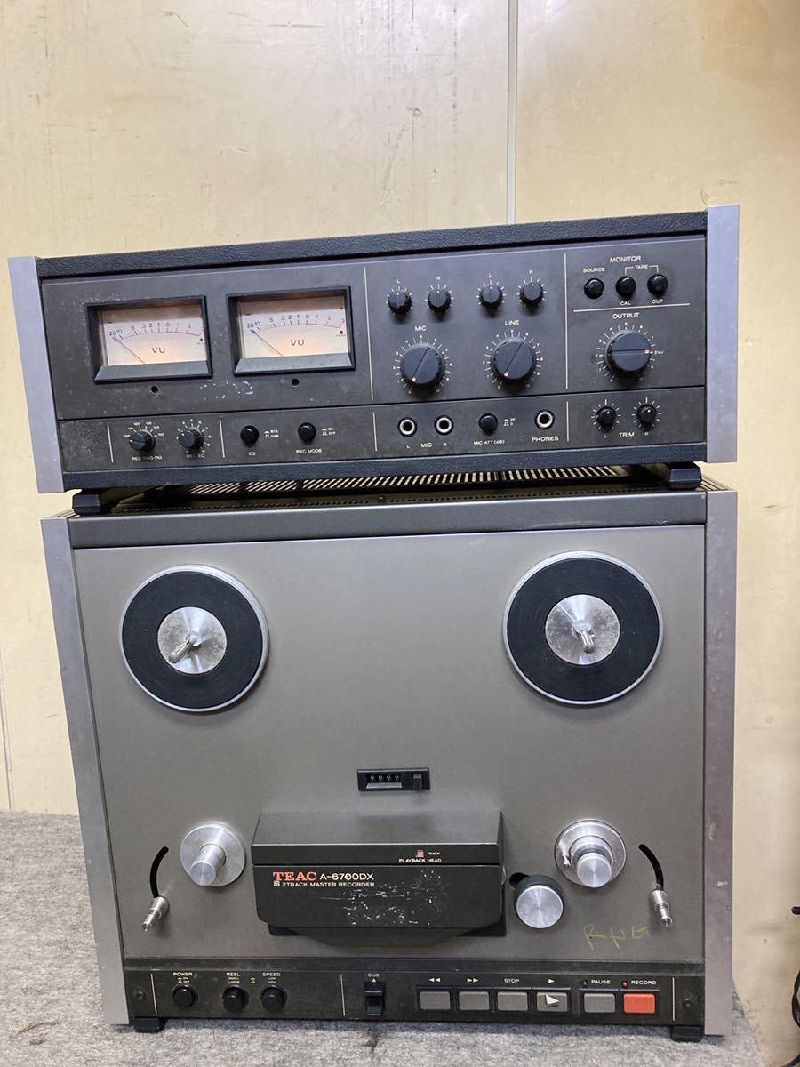 【動きます】TEAC A-6700DX【回ります】_1