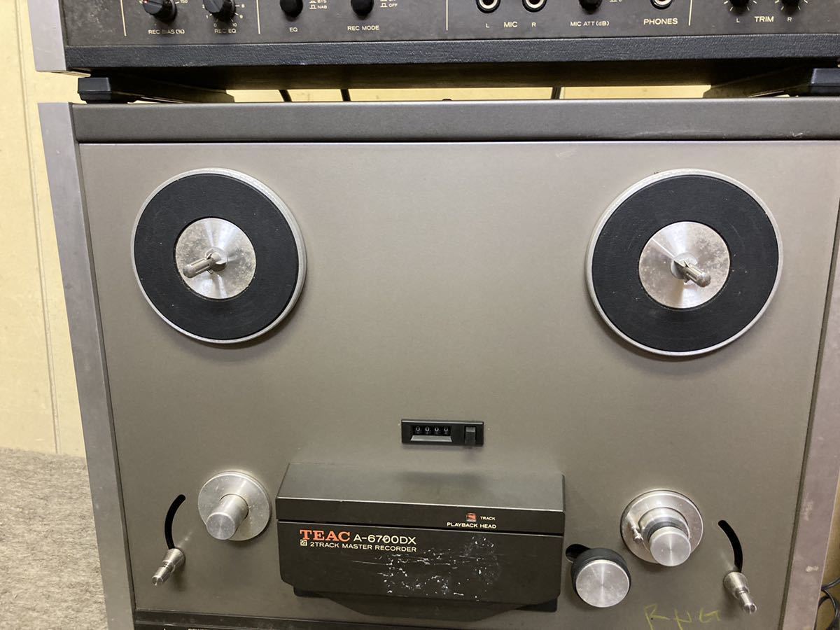 【動きます】TEAC A-6700DX【回ります】_3