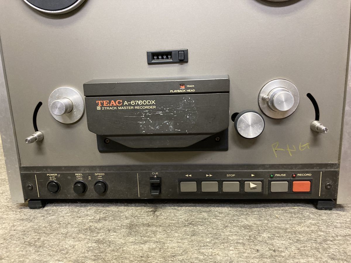 【動きます】TEAC A-6700DX【回ります】_4